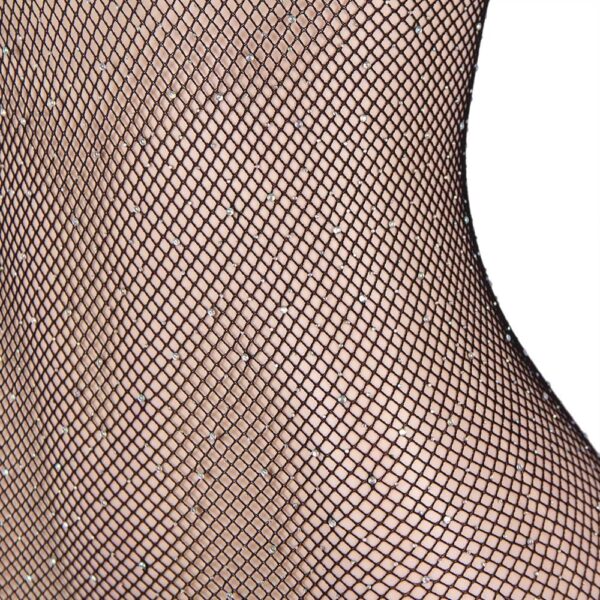 YesX YX864 Fishnet Sparkly Bodystocking - Image 6