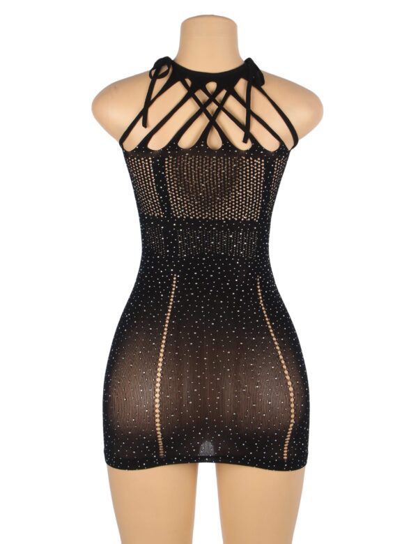 YesX YX865 Sparkle Rhinestone Fishnet - Image 8