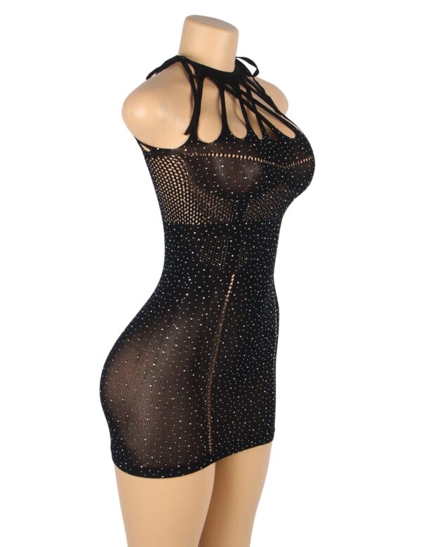 YesX YX865 Sparkle Rhinestone Fishnet - Image 10