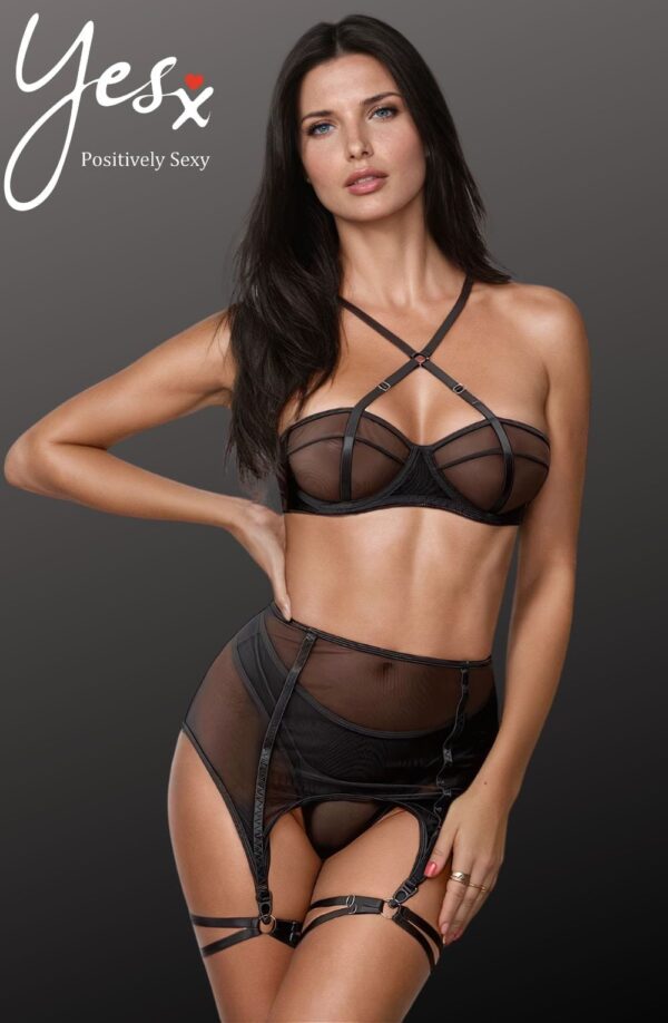 YesX YX868 Three Piece Bra Set - Image 3