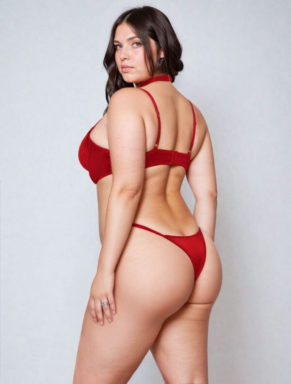 YesX YX872Q Hollow Cut Halter Bra Set Up To 2XL - Image 15
