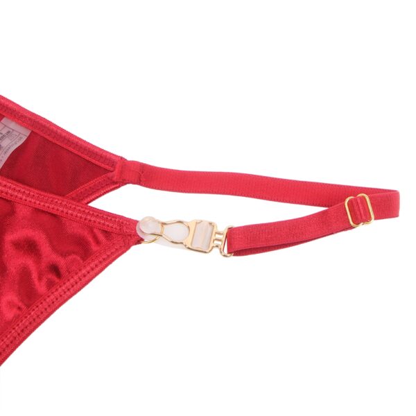 YesX YX872Q Hollow Cut Halter Bra Set Up To 2XL - Image 11