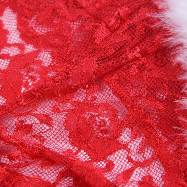 YesX YX874Q Christmas Sexy Halter Neck Teddy Up To 4XL - Image 7