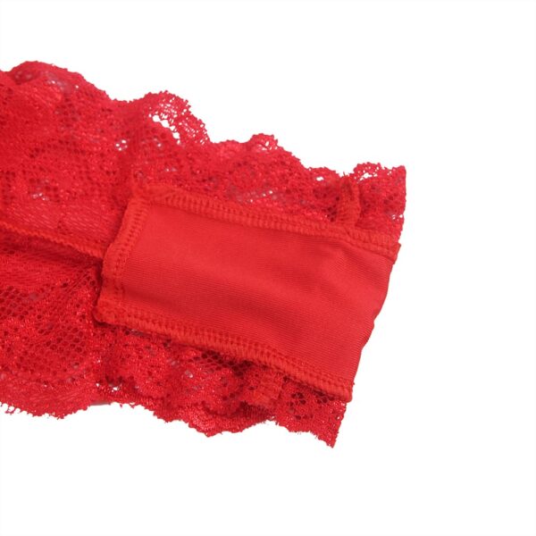 YesX YX874Q Christmas Sexy Halter Neck Teddy Up To 4XL - Image 6