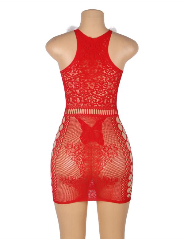 YesX YX877 Christmas Sexy Bodystocking Dress - Image 9