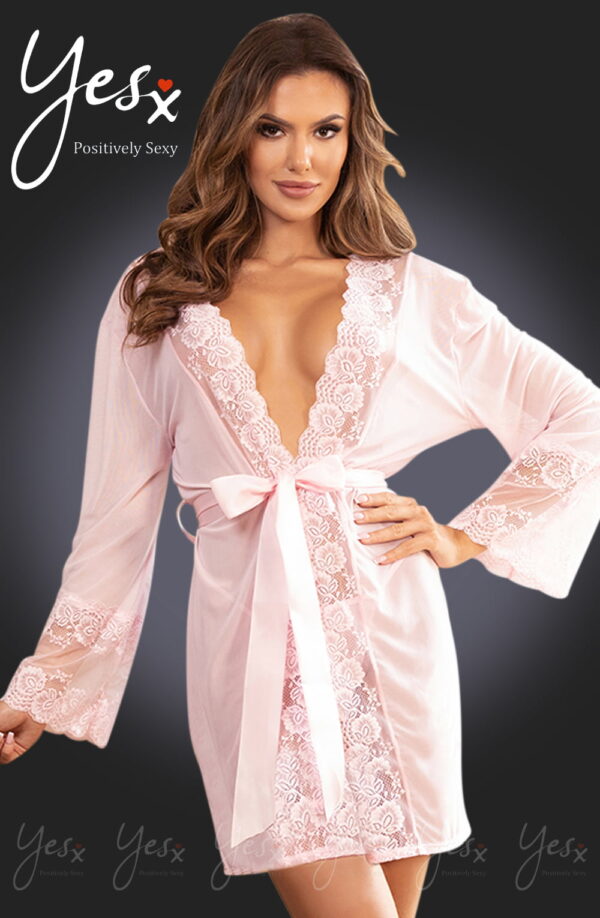 YesX YX990 Dressing Gown Pink - Image 7