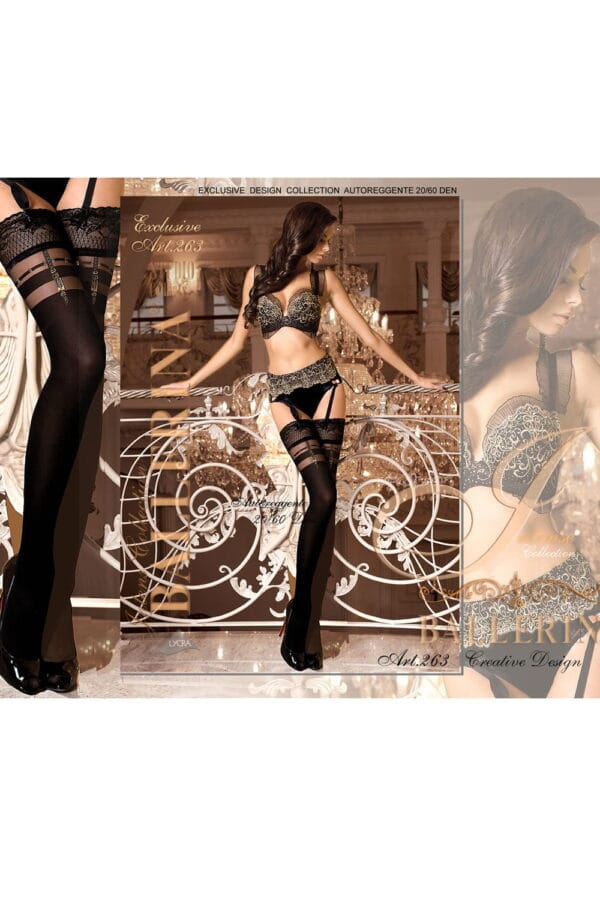 Ballerina 263 Hold Up Nero (Black) - Image 2