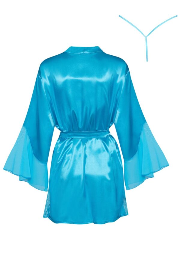 Beauty Night BN6659 Marlene Peignoir Turquoise - Image 2