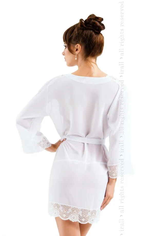 Cassidy Dressing Gown White - Image 4
