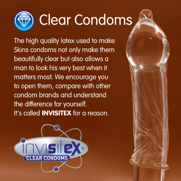 Skins Condoms Chocolate 4 Pack International 1 - Image 3