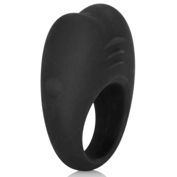 COLT Silicone Rechargeable Cock Ring - Black - Image 2