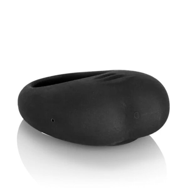 COLT Silicone Rechargeable Cock Ring - Black - Image 3