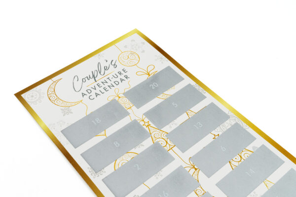 The Couple's Advent-ure Scratch Calendar - Image 2