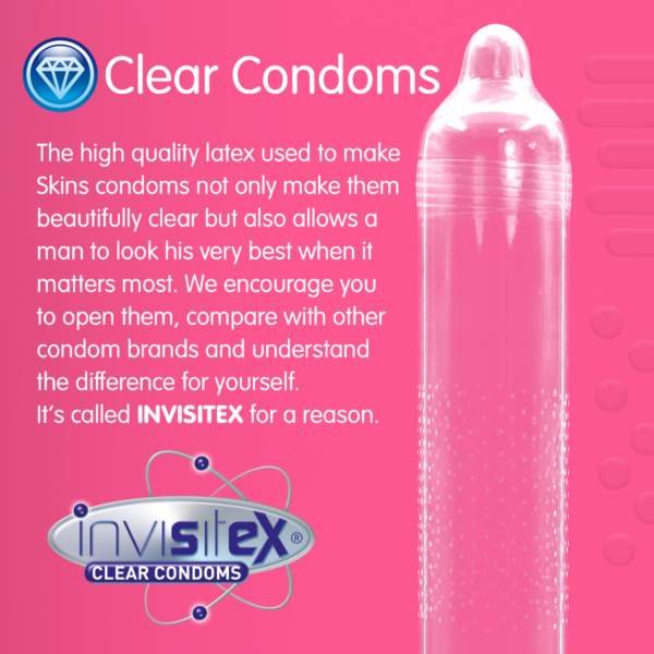 Skins Condoms Dots & Ribs Cube 16 Pack - International 1 - Image 3
