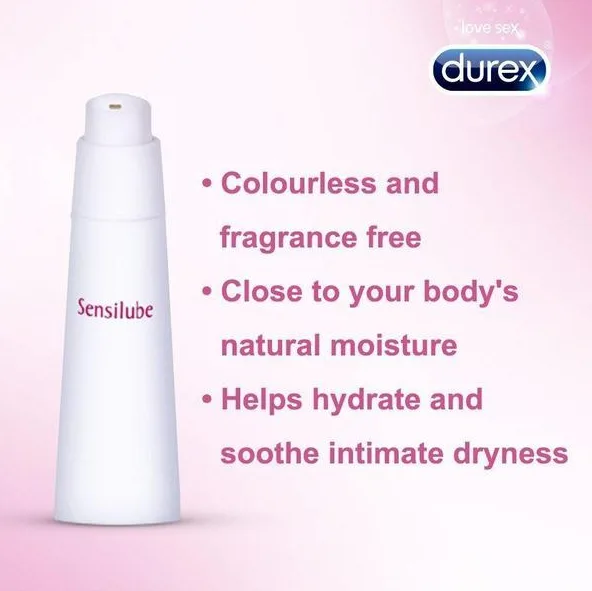 Durex Sensilube - Intimate Moisturising Gel 40ml - Image 2