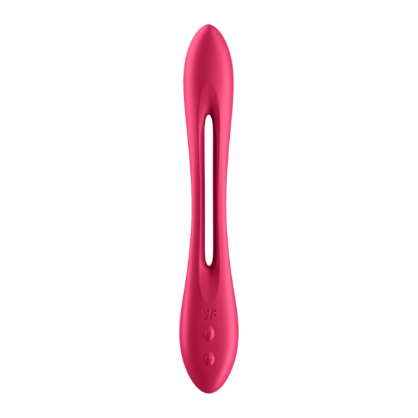 Satisfyer Elastic Joy Red Bendable Multi Vibrator - Image 2