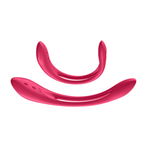 Satisfyer Elastic Joy Red Bendable Multi Vibrator - Image 4