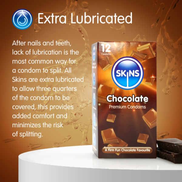 Skins Condoms Chocolate 16 Pack - Image 3