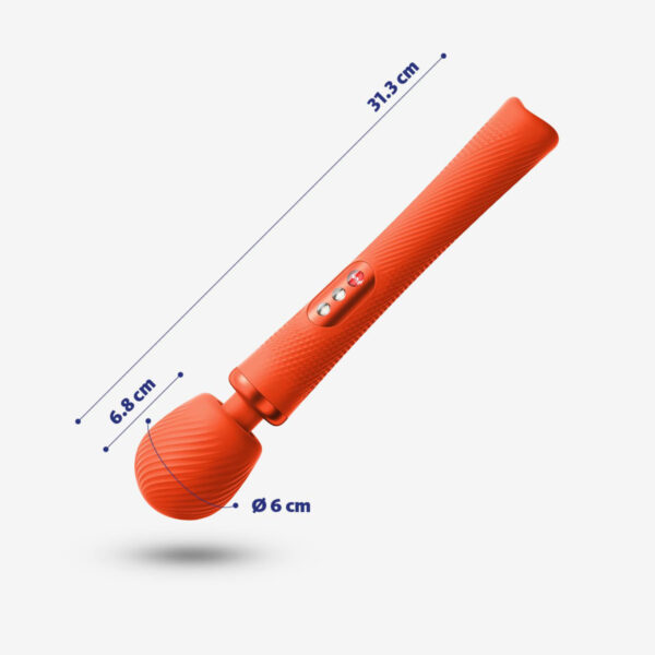 Fun Factory Vim - Sunrise Orange - Vibrating Wand - Image 3