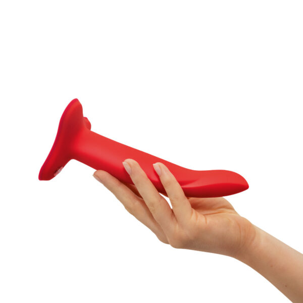 Fun Factory Limba Flex M Dildo - Flashy Coral - Image 3