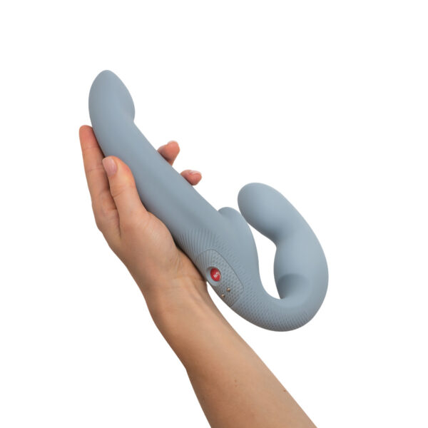 Fun Factory Share Vibe Pro - Cool Grey - Double Vibrator - Image 4