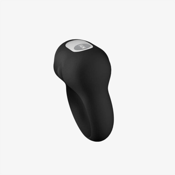 Fun Factory Steady - Black - Vibrating Cock Ring - Image 2