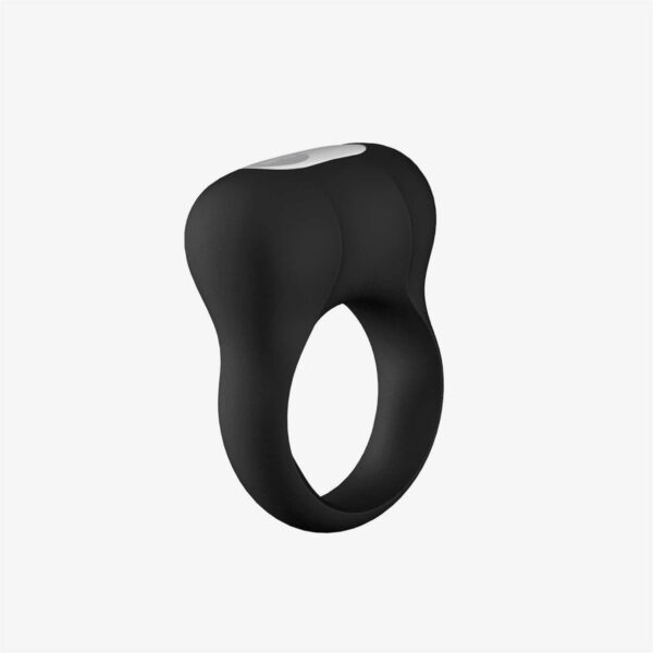Fun Factory Steady - Black - Vibrating Cock Ring - Image 3
