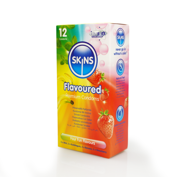 Skins Condoms Flavours 12 Pack - Image 2