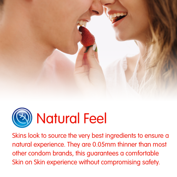 Skins Condoms Flavours 4 Pack - Image 3