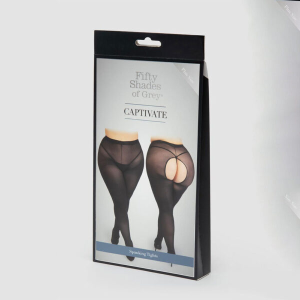 Fifty Shades of Grey Captivate Spanking Tights One Size Curve - Image 3