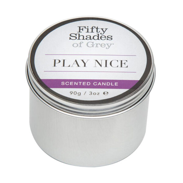 Fifty Shades of Grey Play Nice Vanilla Candle 90g - Image 2