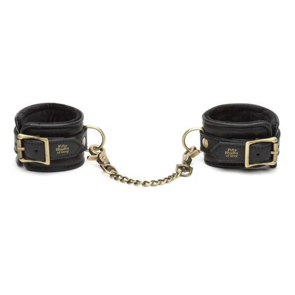 Fifty Shades of Grey Bound to You Wrist Cuffs - Image 4