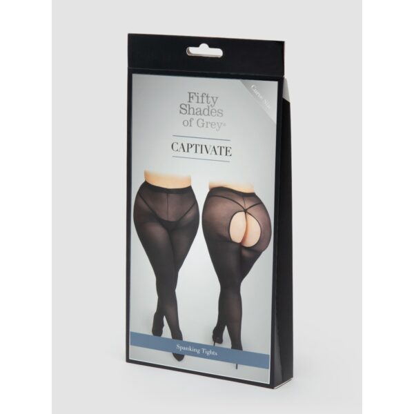Fifty Shades of Grey Captivate Spanking Tights One Size Queen - Image 3