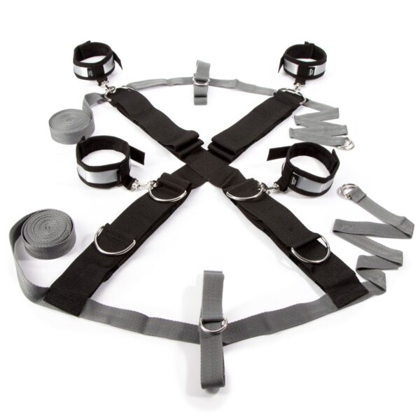 Fifty Shades of Grey Keep Still Over the Bed Cross Restraint Silver - Image 2