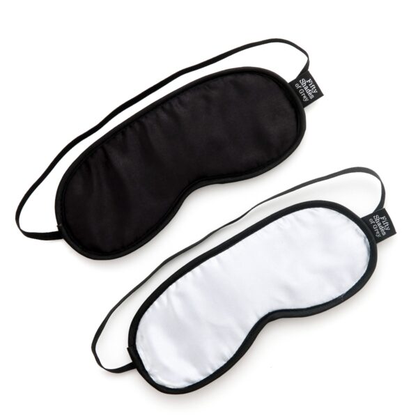 Fifty Shades of Grey No Peeking Soft Twin Blindfold Set - Image 2