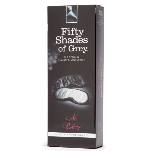 Fifty Shades of Grey No Peeking Soft Twin Blindfold Set - Image 4