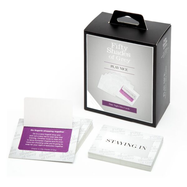 Fifty Shades of Grey Play Nice Date Night Card Game - Image 2