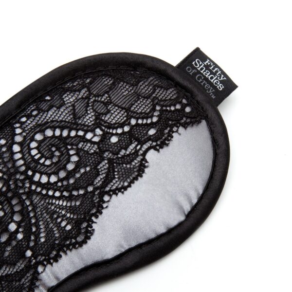 Fifty Shades of Grey Play Nice Satin & Lace Blindfold - Image 2