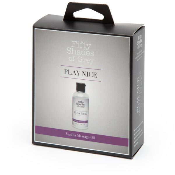 Fifty Shades of Grey Play Nice Vanilla Massage Oil 90ml - Image 3
