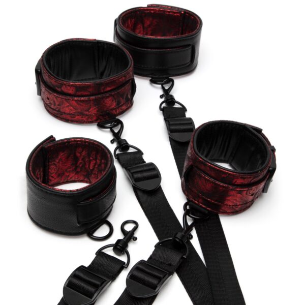 Fifty Shades of Grey Sweet Anticipation Under Mattress Restraint Set - Image 2