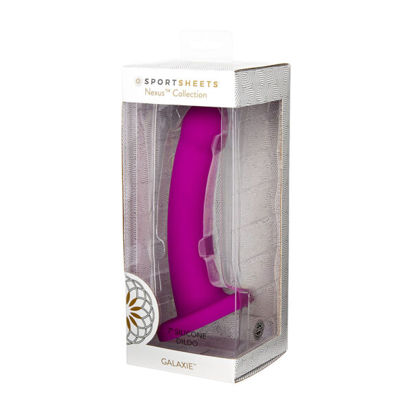 Sportsheets Merge Collection - Galaxie - 7" Solid Silicone Dildo - Image 2