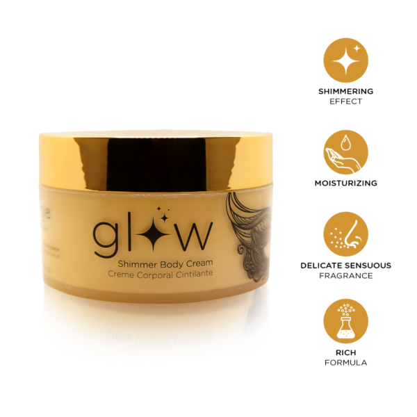 Orgie Glow Shimmer Body Cream 250ml - Image 2
