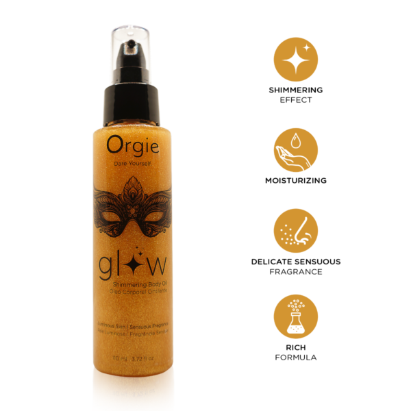 Orgie Glow Shimmering Body Oil 110ml - Image 2