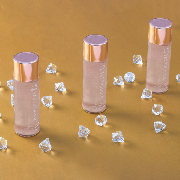 High On Love - Bath Oil - Lavender Honeybee - Image 4