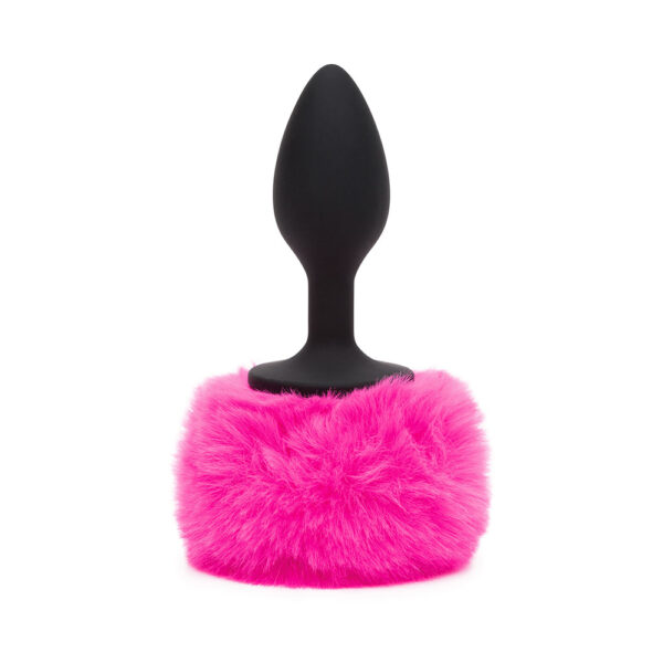 Happy Rabbit Butt Plug Medium - Black/Pink - Image 2