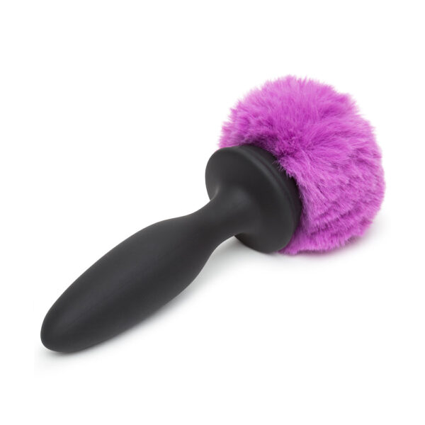 Happy Rabbit Rechargeable Vibrating Butt Plug Large - Black/Pink - Image 4