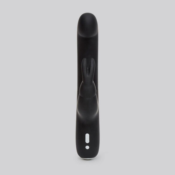 Happy Rabbit Slimline G-Spot USB Rechargeable Rabbit Vibrator Black - Image 2