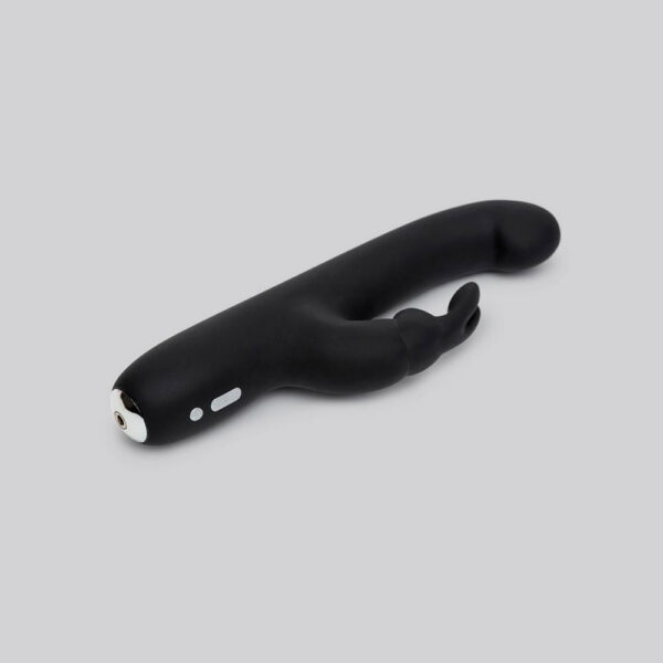 Happy Rabbit Slimline G-Spot USB Rechargeable Rabbit Vibrator Black - Image 3