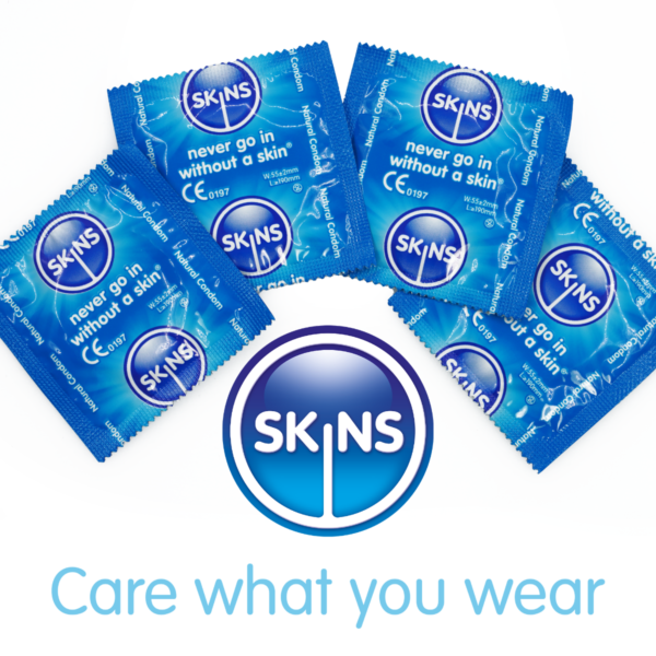 Skins Condoms Natural FOIL (BAG 500) - Image 2