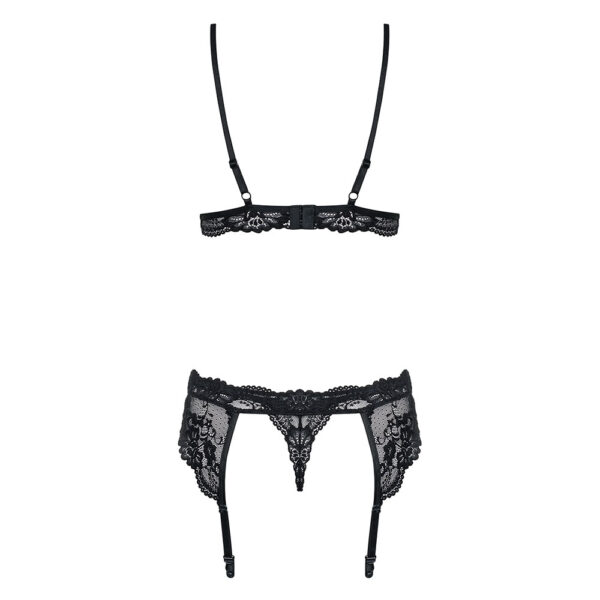 Obsessive - 810-SEG-1 3 pcs set L/XL - Black - Image 4